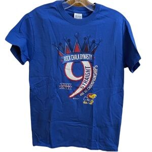 Ultimate Athletic Sportswear Rock Chalk Dynasty 9 Straight Jayhawk Basketball SM